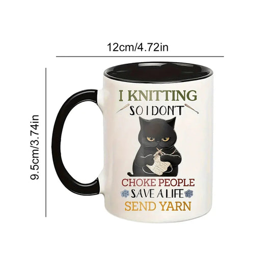 Lord Of The Cats Mug - The Furrllowship Of The Ring Cat Lovers Coffee Mug