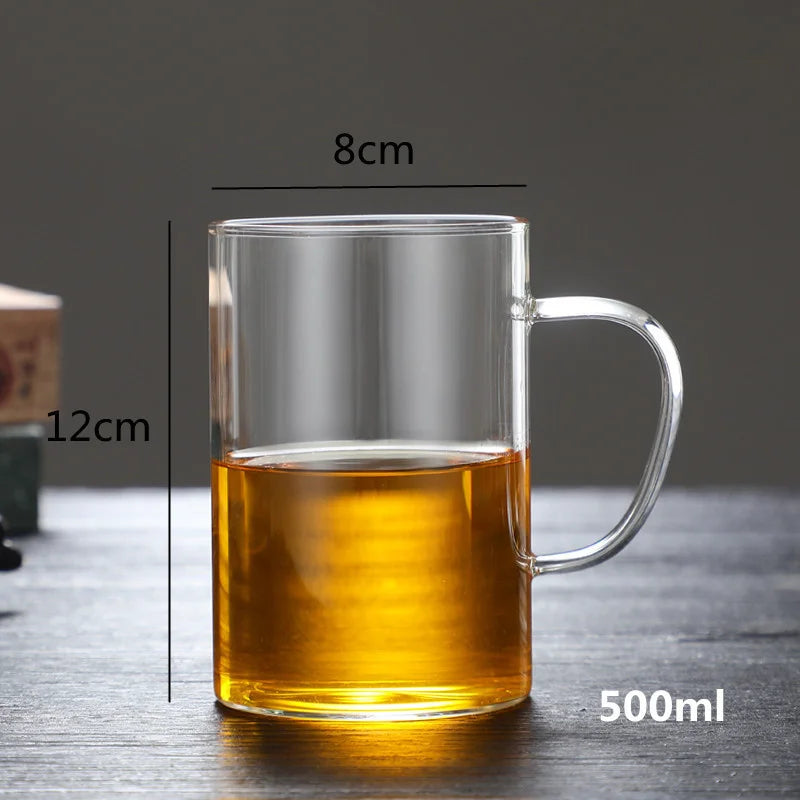 High Borosilicate Glass Coffee Mug