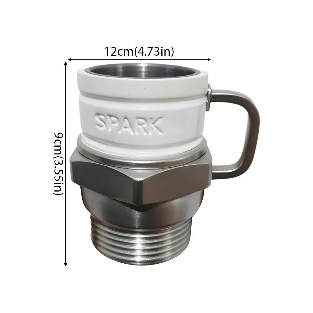 Novelty Spark Plug Coffee Mug