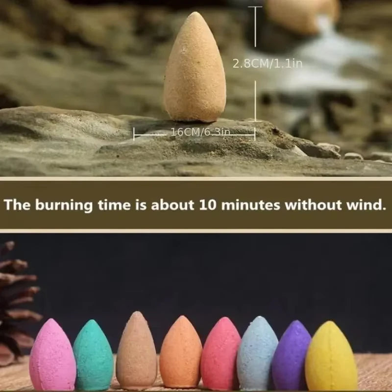 Backflow Incense Cones