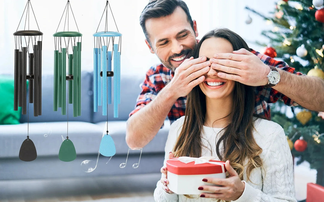 26 Inch Outdoor Wind Chimes Create an Atmosphere for Outdoor Decoration of Farmhouses Terraces Gardens Front Porch and Balconies