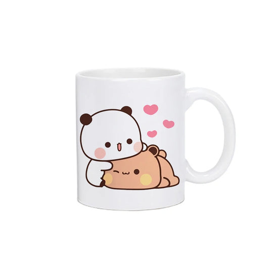 Panda Bear Bubu Dudu Coffee Milk Cup