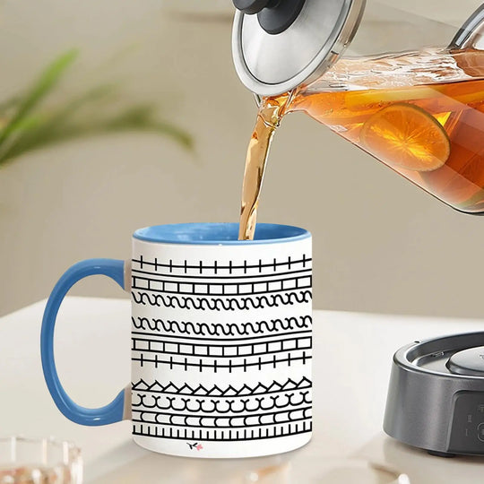 Hidden Message Coffee Mug Ceramic Chocolate Milk Cup Modern Coffee Lover Gift Kitchen Accessories Message Coffee Tumbler