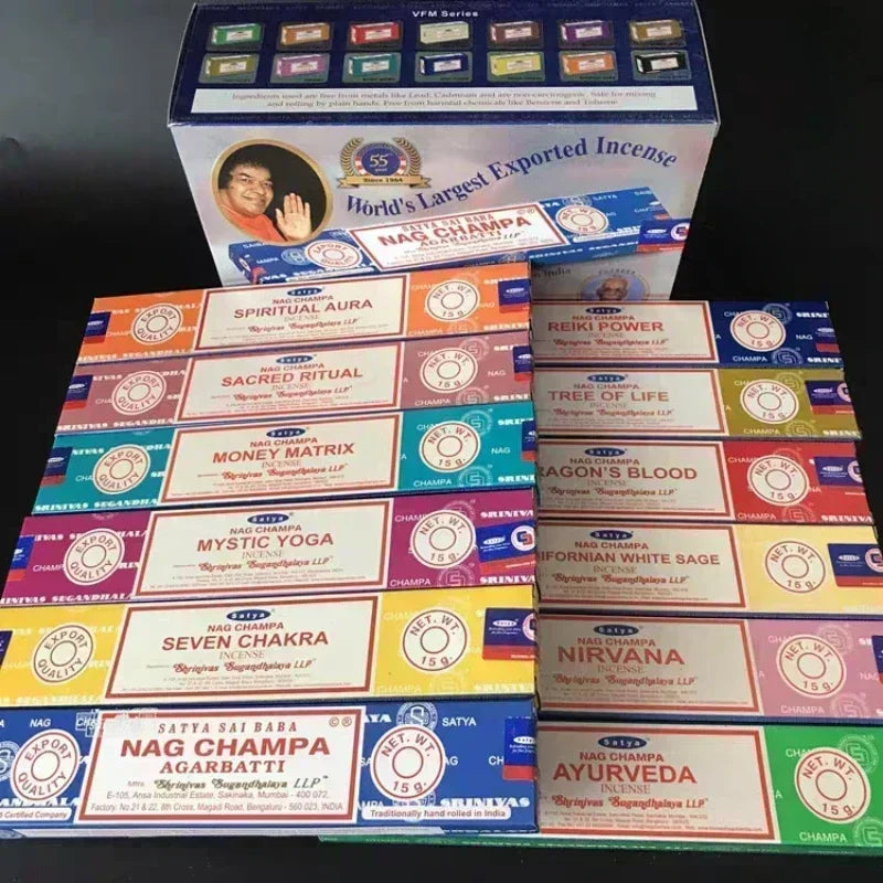 5BOX Champa Indian Incense Collection