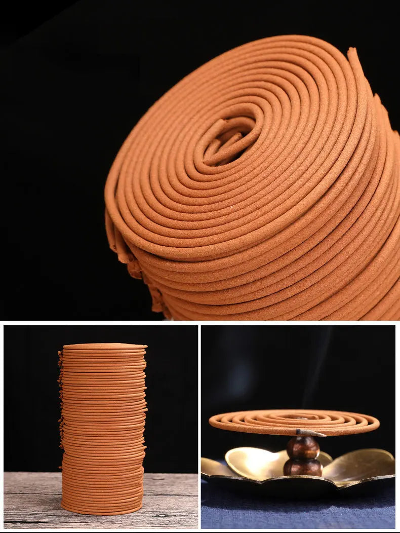 20Plates Natural Coil Incense High-end Sandalwood, Lavender , Rolled Incense, Aromatherapy Yoga Fragrance Indoor Deodorization