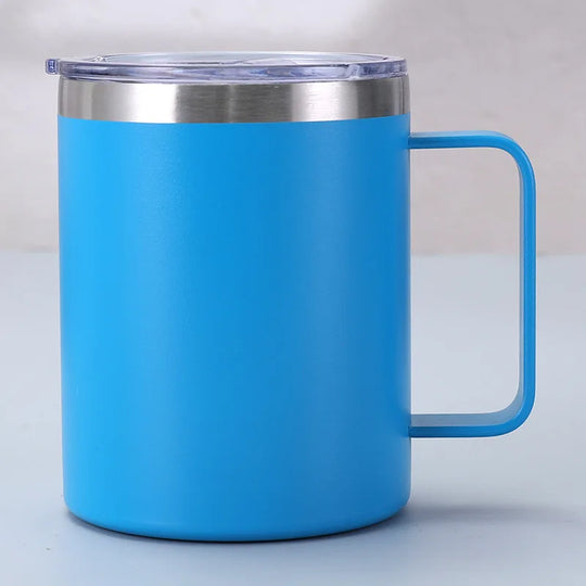 350ml 12oz stainless steel mug coffee mug cup with handle