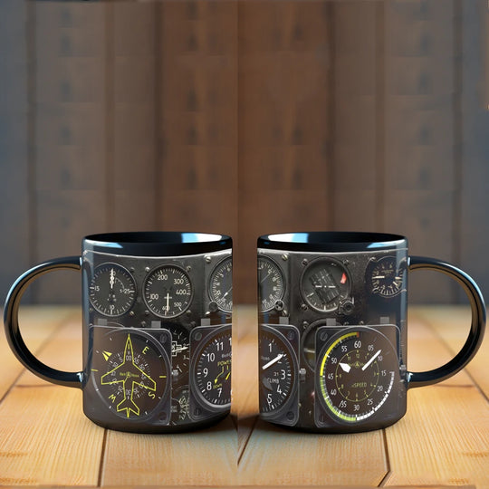 Space Shuttle Dashboard Ceramic coffee Mug