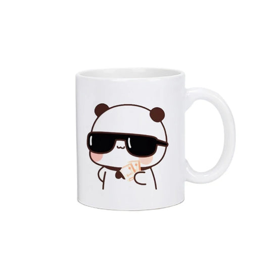 Panda Bear Bubu Dudu Coffee Milk Cup