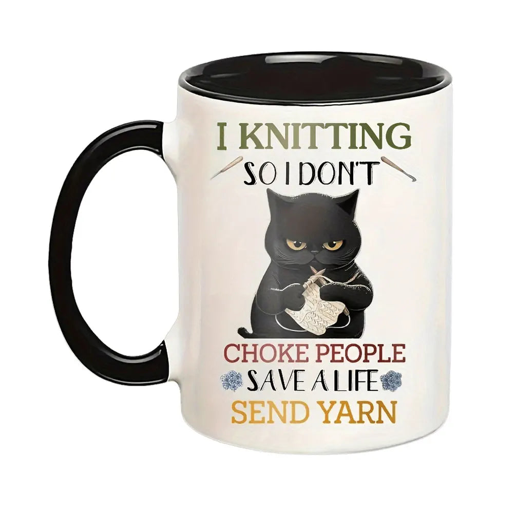 Lord Of The Cats Mug - The Furrllowship Of The Ring Cat Lovers Coffee Mug