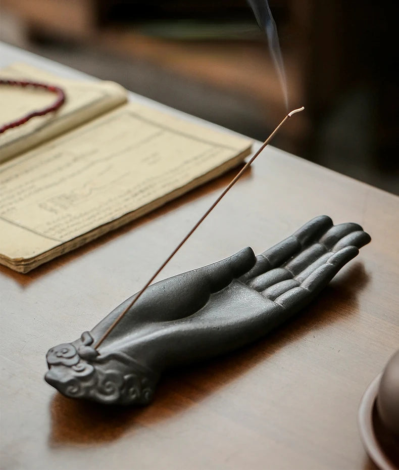 Buddha Hand Shape Incense Burner