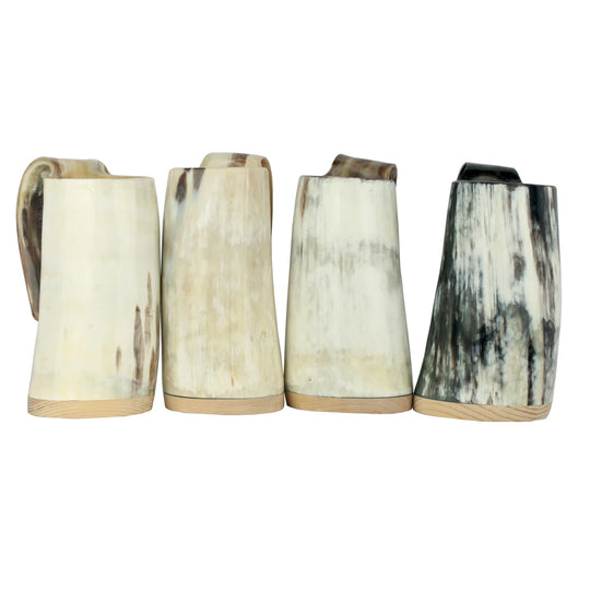 Natural Handmade Viking Mug Drinking Horn