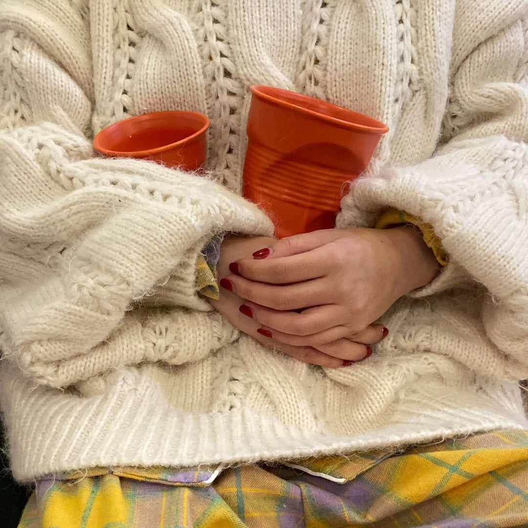 Irregular Ceramic Mug Hand-pinch Coffee Cup Mugs