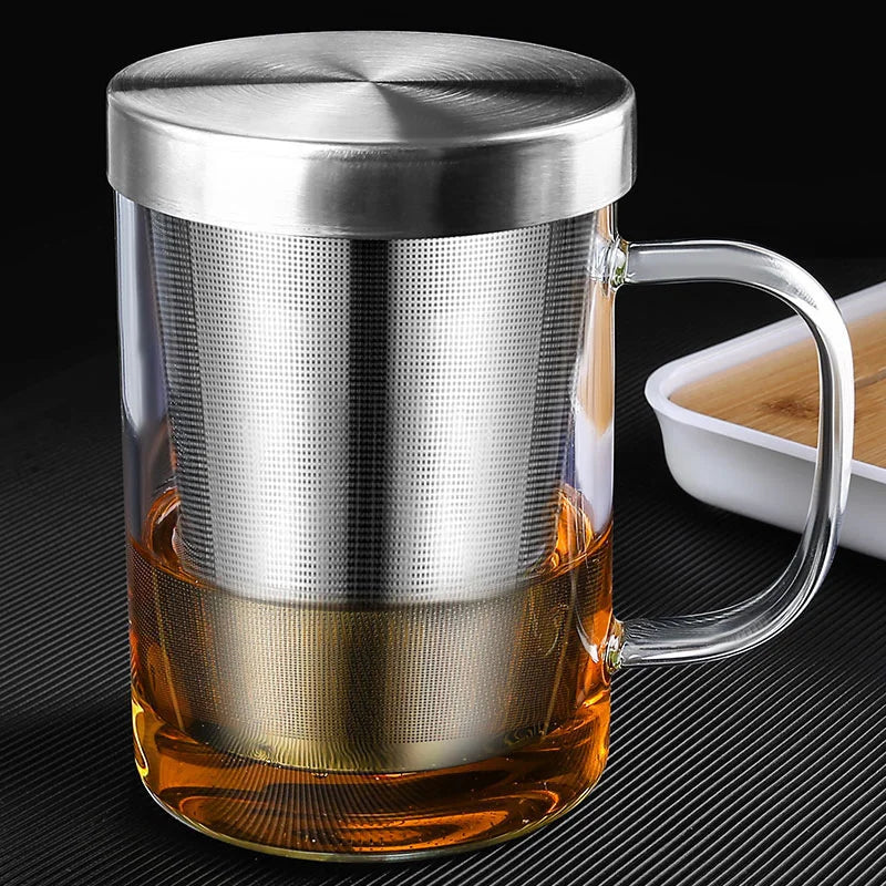 High Borosilicate Glass Coffee Mug