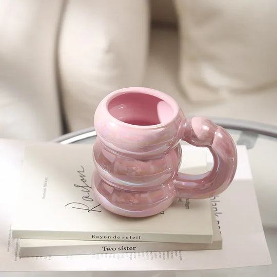 Ceramic Chubby Mug Creative Nordic Coffee Cup