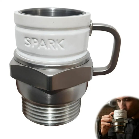Novelty Spark Plug Coffee Mug