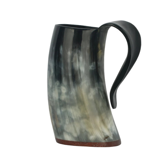 Natural Handmade Viking Mug Drinking Horn