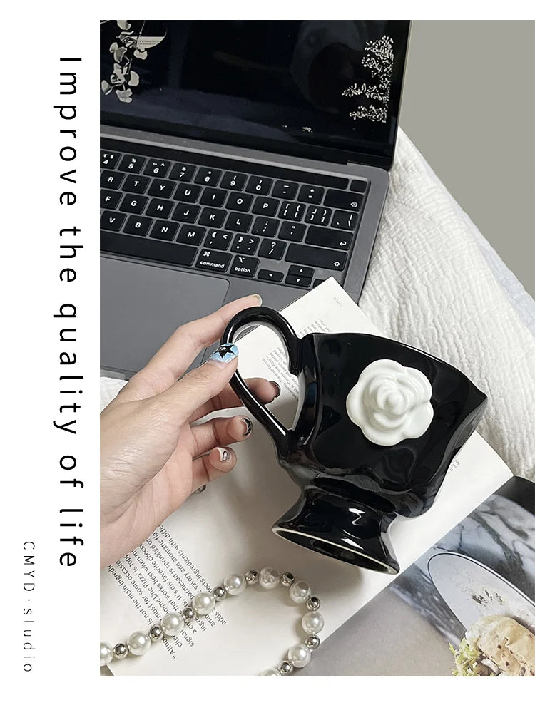 Exquisite Niche Design Ceramic Mug