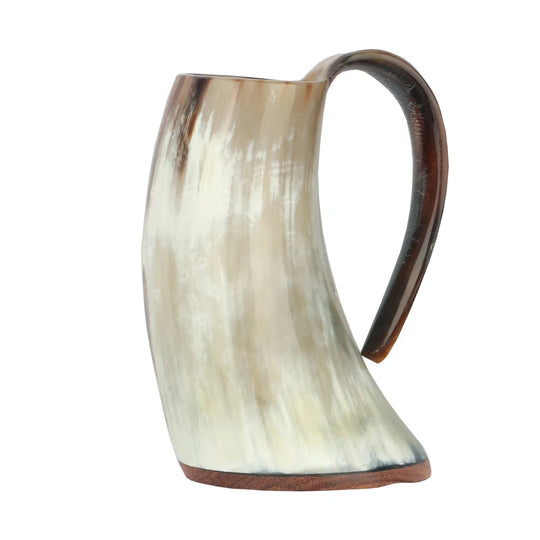 Natural Handmade Viking Mug Drinking Horn