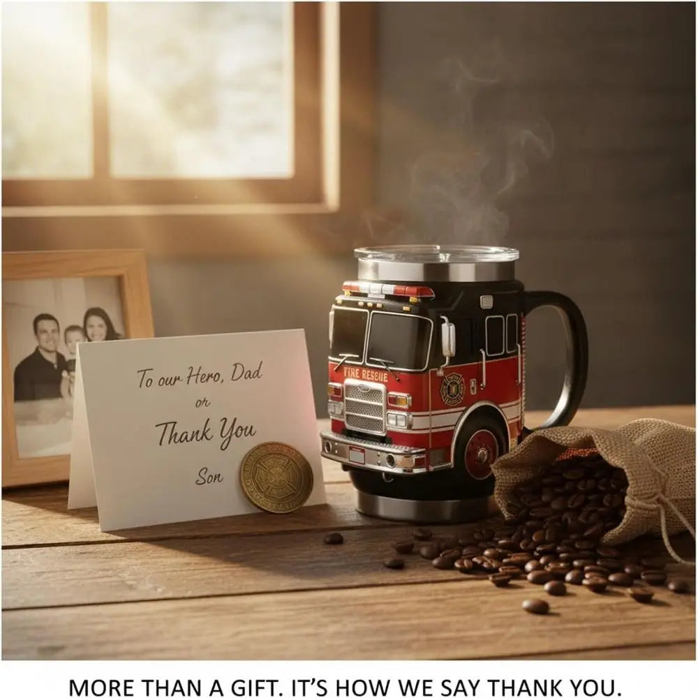 Fire Rescue, Ambulance, Police Car Coffee Mugs