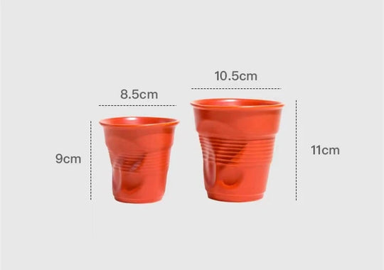 Irregular Ceramic Mug Hand-pinch Coffee Cup Mugs