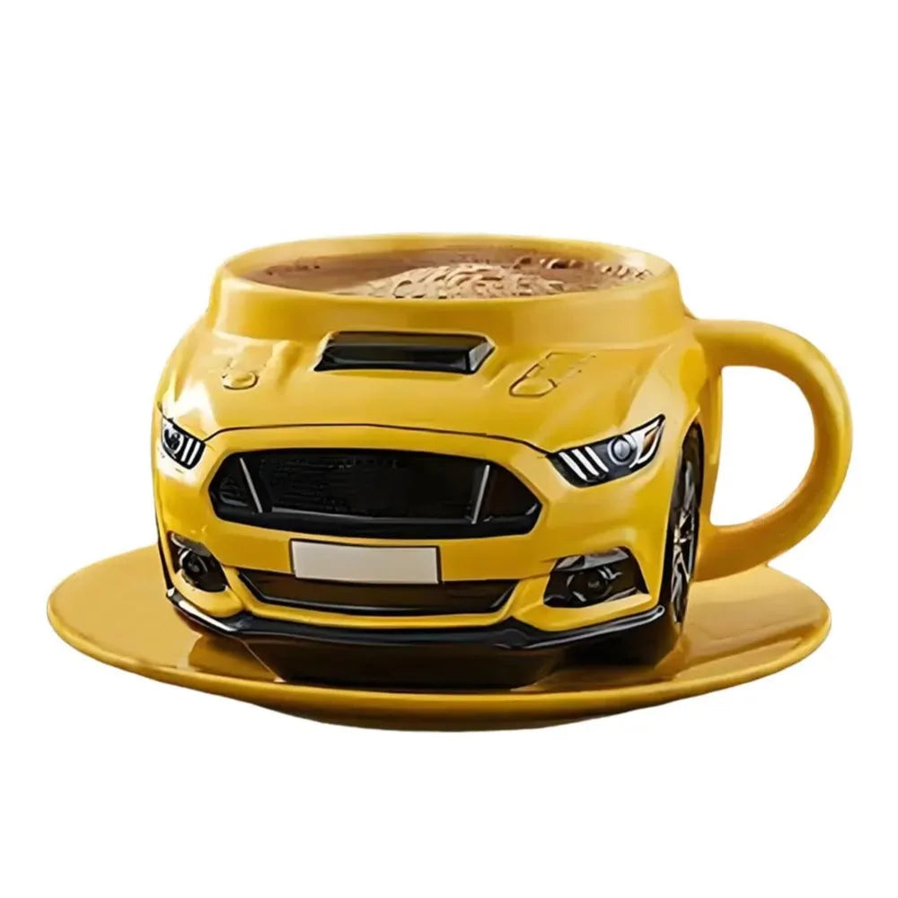 Creative Handmade Car Shaped Coffee Cup