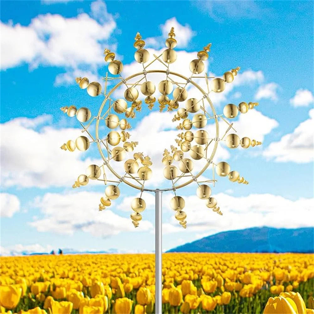 Metal Outdoor Windmill Spinners