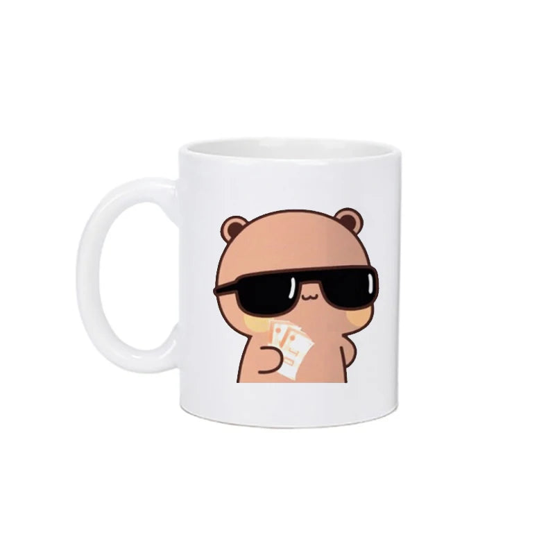 Panda Bear Bubu Dudu Coffee Milk Cup