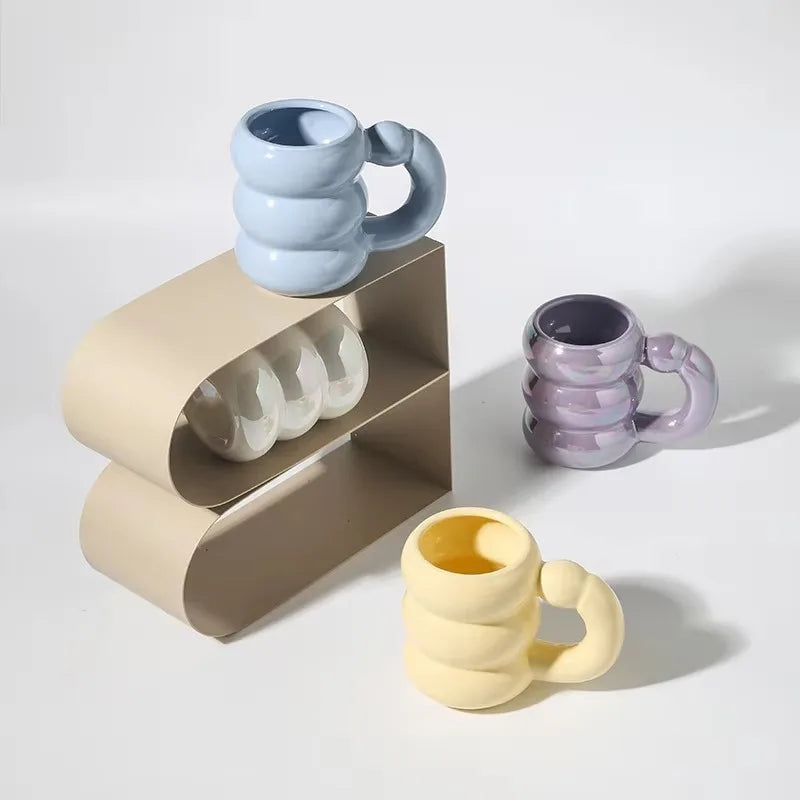 Ceramic Chubby Mug Creative Nordic Coffee Cup