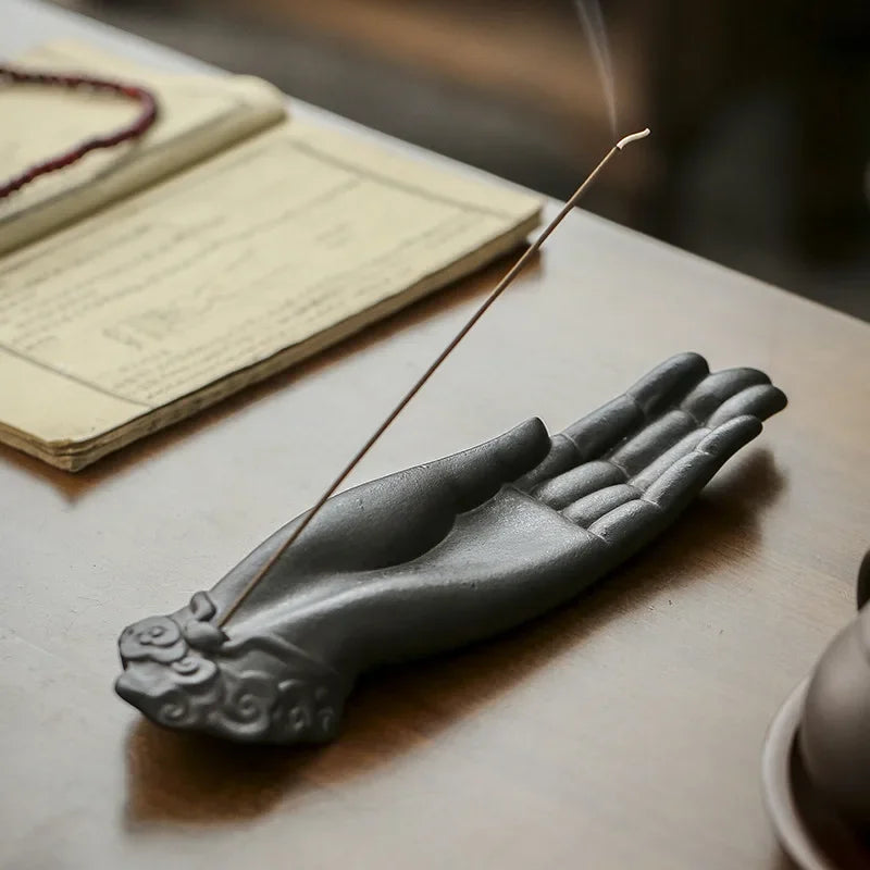 Buddha Hand Shape Incense Burner