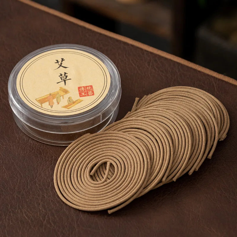 20Plates Natural Coil Incense High-end Sandalwood, Lavender , Rolled Incense, Aromatherapy Yoga Fragrance Indoor Deodorization