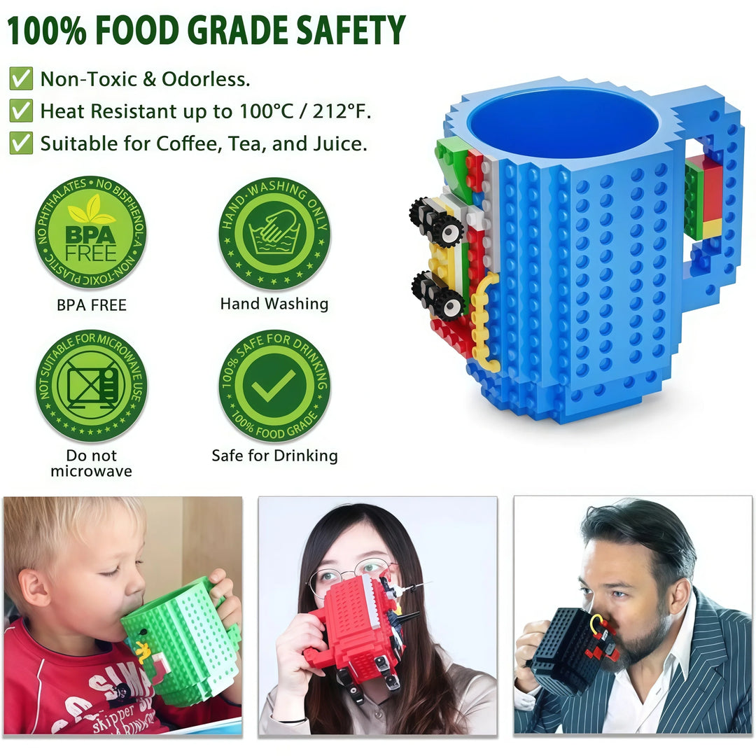 Building Blocks DIY Novelty Cup