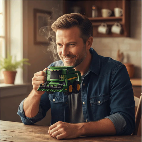Tractor Mug -  Handcrafted