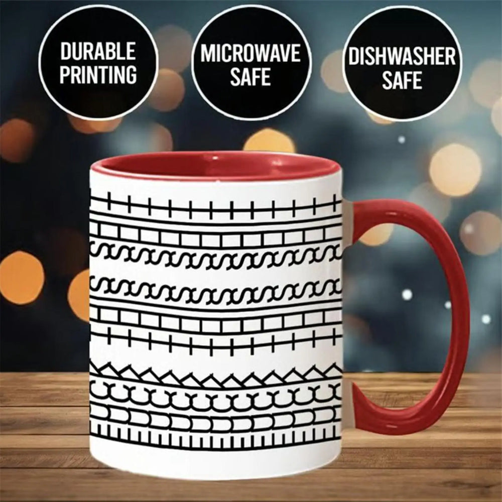 Hidden Message Coffee Mug Ceramic Chocolate Milk Cup