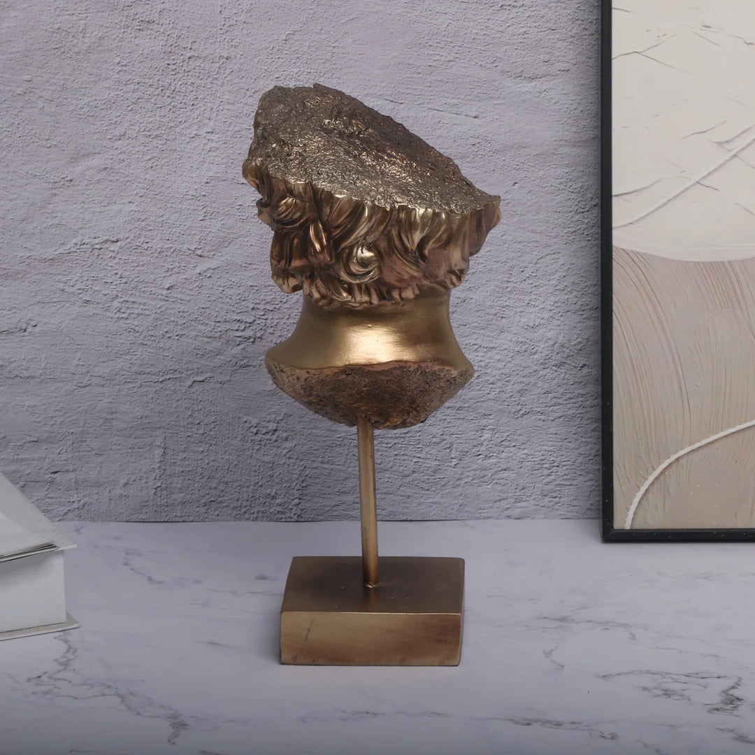 Room Decor 1pc Classic Bust Statue Decor, Resin Art Sculpture Ornament, Original Tabletop Bust, Collectible Craft Home Decor