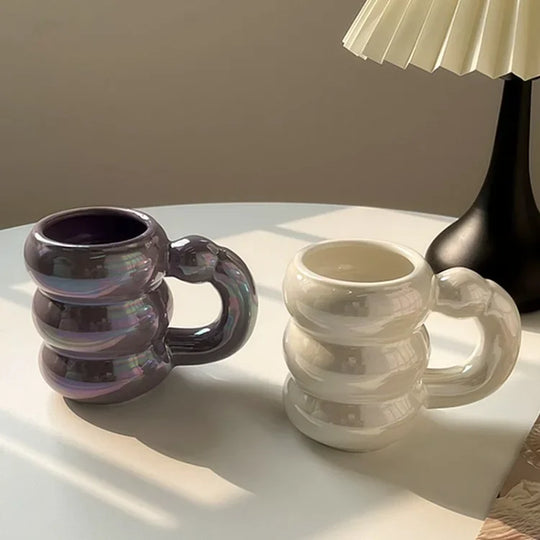 Ceramic Chubby Mug Creative Nordic Coffee Cup