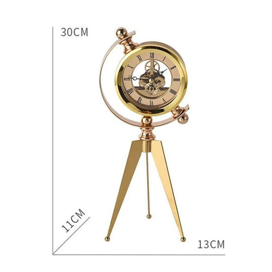 Modern Gold Table Clock