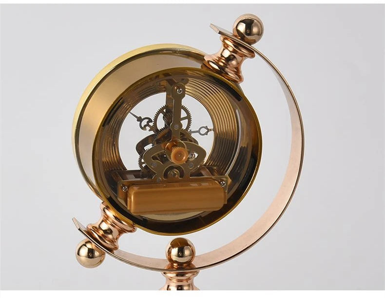 Modern Gold Table Clock