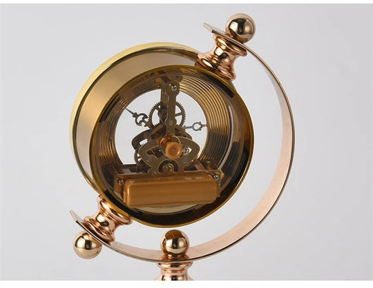Modern Gold Table Clock
