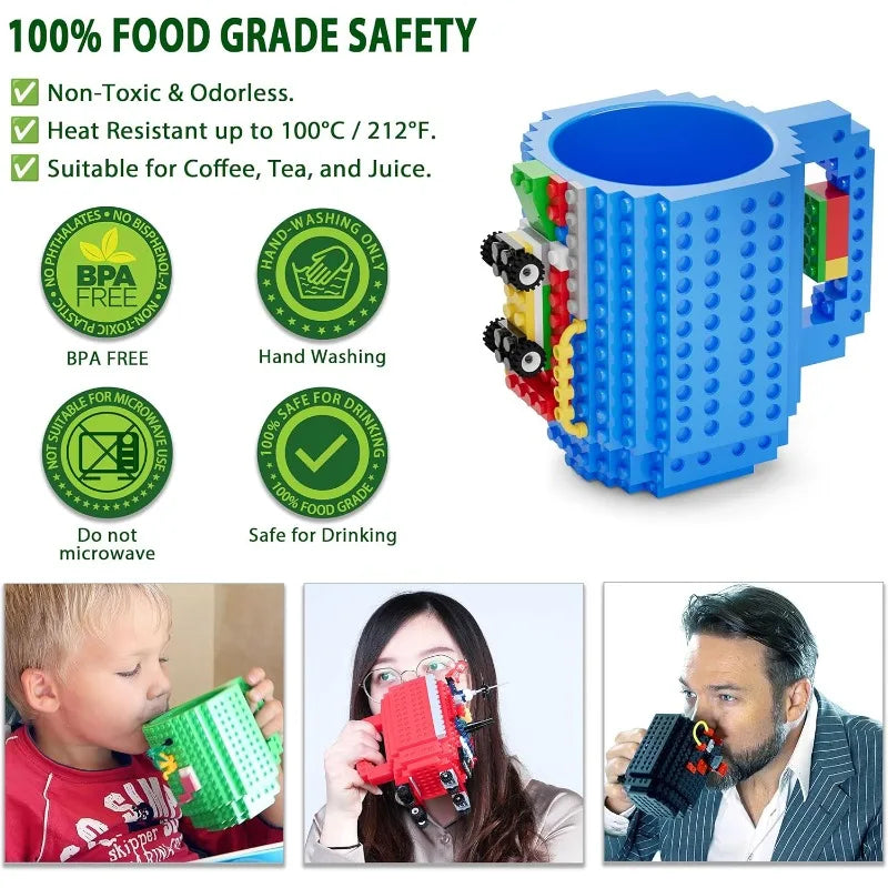 Building Blocks DIY Novelty Cup