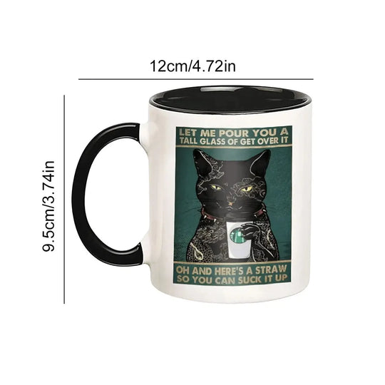 Lord Of The Cats Mug - The Furrllowship Of The Ring Cat Lovers Coffee Mug