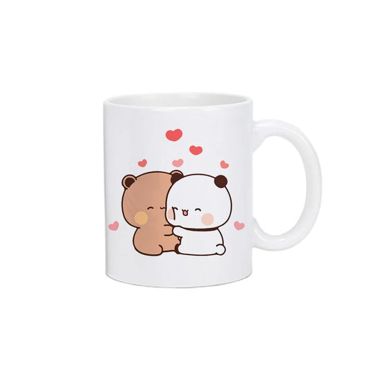 Panda Bear Bubu Dudu Coffee Milk Cup