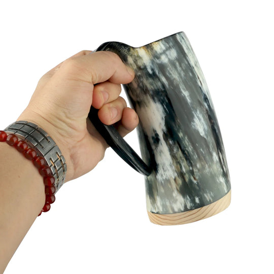 Natural Handmade Viking Mug Drinking Horn