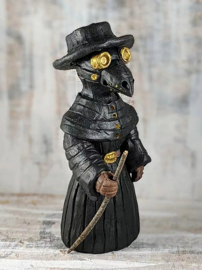 Gothic Plague Doctor Incense Burner