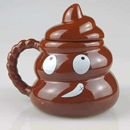 Japanese Style Shape Instant Noodle Bowl, Ceramic Personality Spoof Friends Classmate Gifts, Creative Mugs, 450ML Water Cup, 1Pc