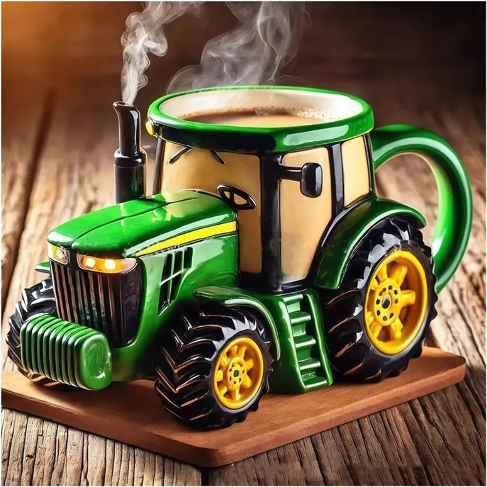 Tractor Mug -  Handcrafted