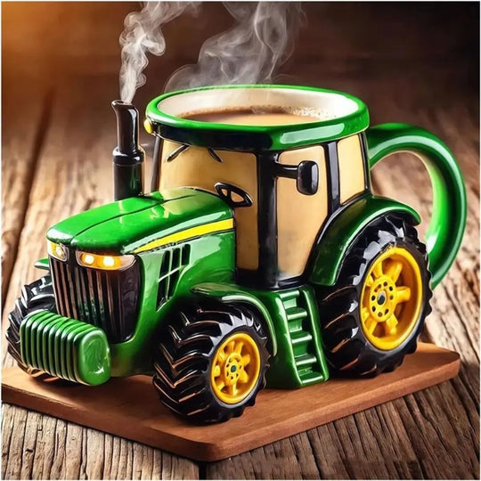 Tractor Mug -  Handcrafted