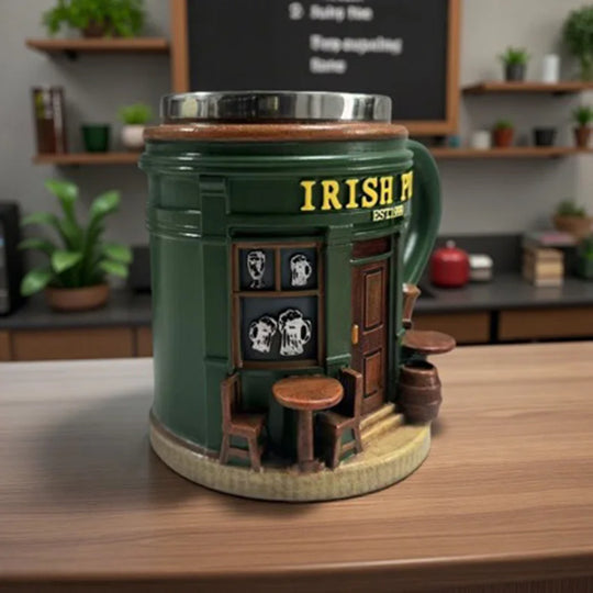 Irish Pub Drinkware 3D Coffee Mug
