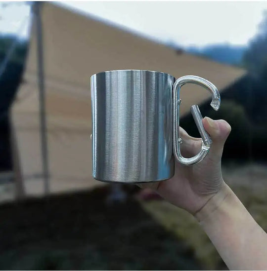 Camping Mug Stainless Steel Cup