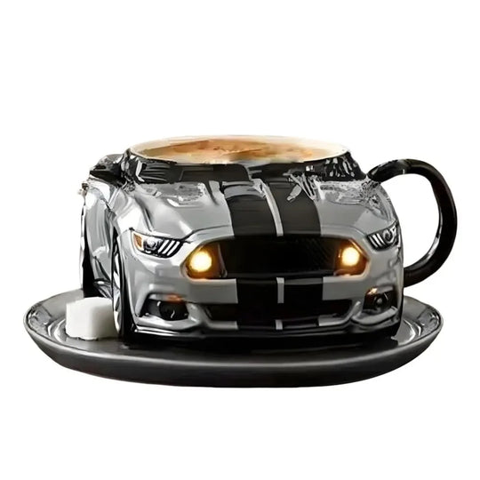 Creative Handmade Car Shaped Coffee Cup