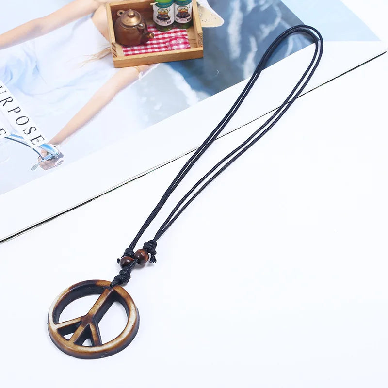 Unisex Peace Necklace